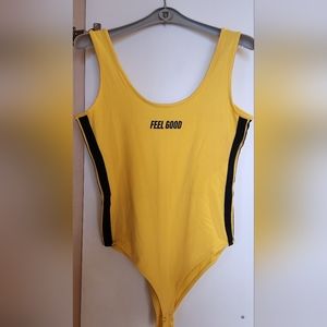 Feel Good Yellow Bodysuit